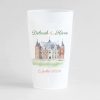 Ecocup mariage personnalisé aquarelle